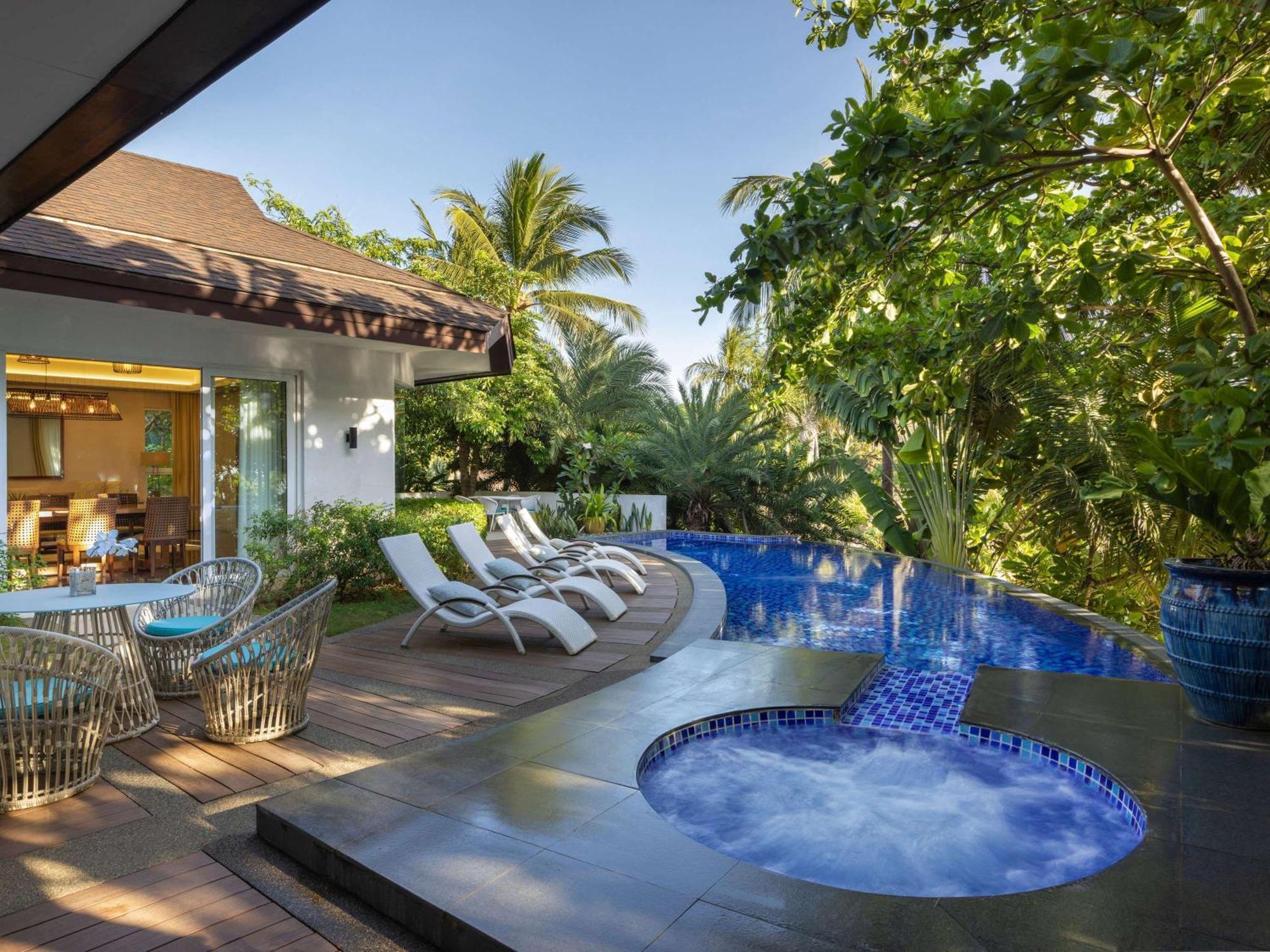 Movenpick Resort & Spa Boracay Yapak Екстер'єр фото A pool villa at the resort